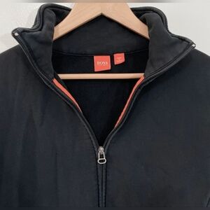 BOSS Men's XL Black Zip-Up Jacket